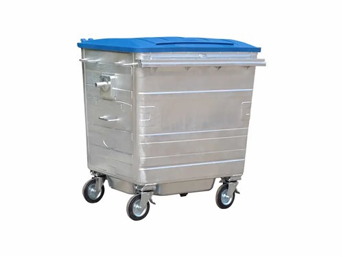 Γαλβανισμένος κάδος απορριμμάτων 1100L